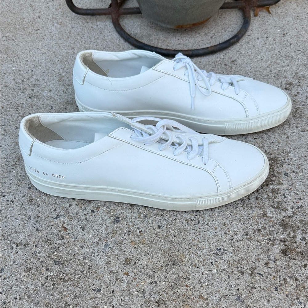 Common Projects White Leather Sneakers